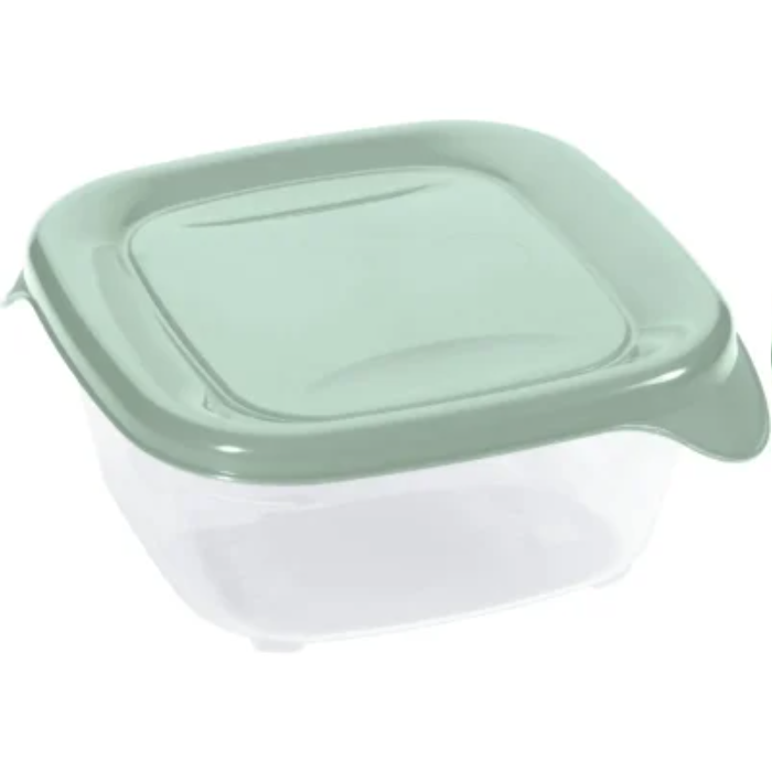 Контейнер для харчових продуктів з кришкою Curver Fresh & Go 0,8 л зелений